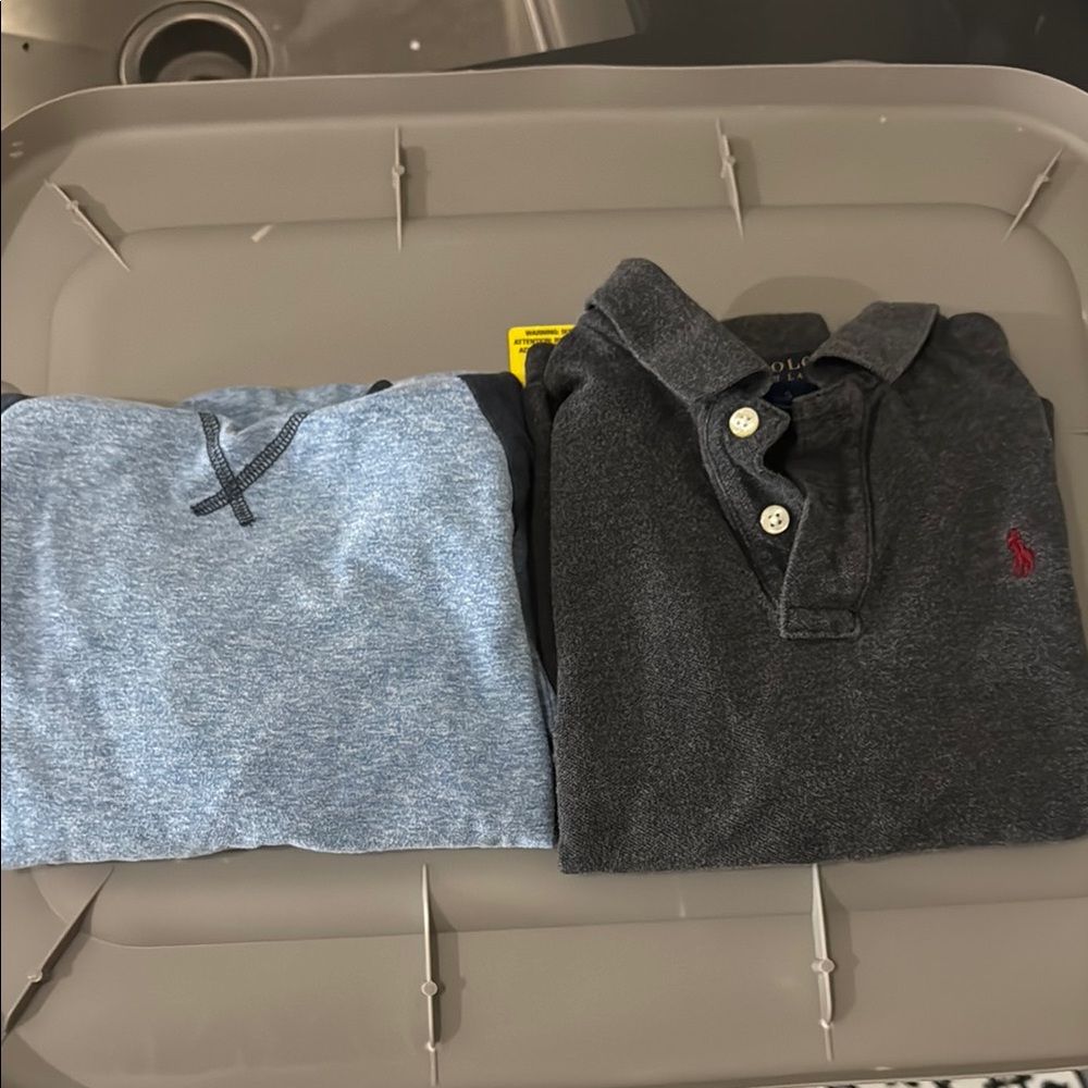 2 Long Sleeve Kids Shirts